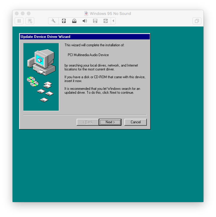sound showing
